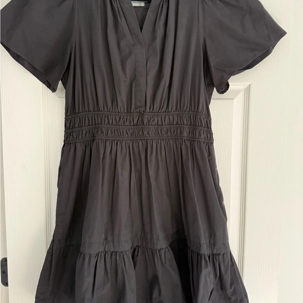 Anthropologie Somerset Black Dress size Large - Picture 4 of 11